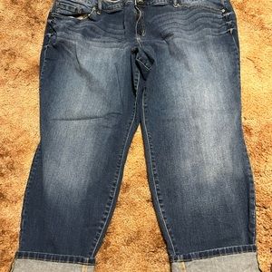 Boyfriend cropped capris